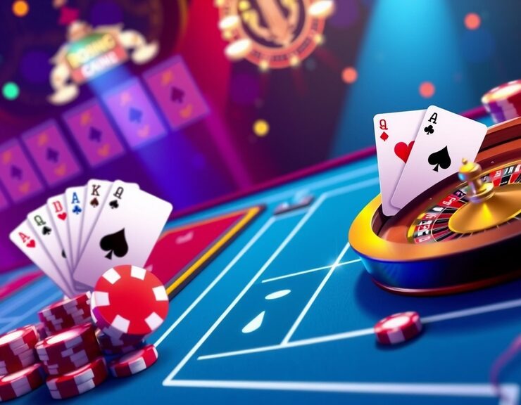 Microgaming live blackjack table on mobile phone screen